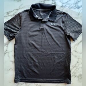 Under Armour Youth Large Loose Fit HeatGear Polo Like New